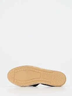 – Espadrilles aus Veloursleder Dunkel*Verbenas Hot