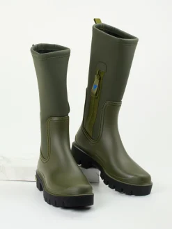 Damen Verbenas – Gummistiefel aus Synthetik in Oliv