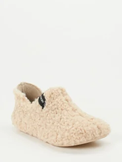 – Hüttenschuh aus Textil in Teddy-Optik*Verbenas Clearance