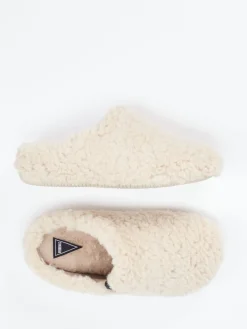 – Pantoffeln aus Textil in Creme*Verbenas New