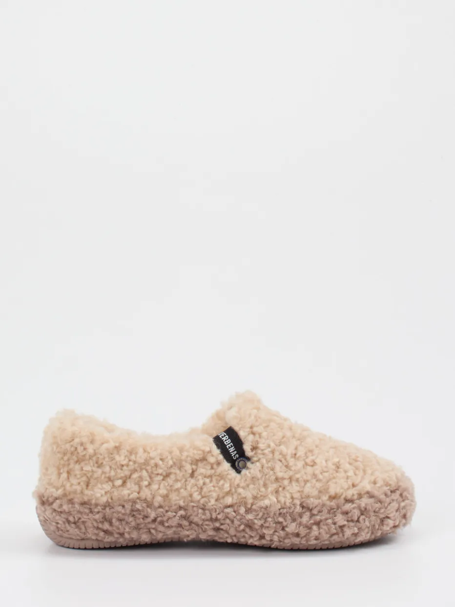 – Slipper aus Textil mit Kunstfellstruktur*Verbenas Online