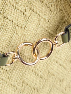 – Bucket Bag aus Textil und Leder*Viamailbag