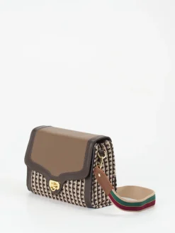 Damen Viamailbag – Umhängetasche aus Textil und Leder