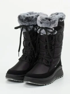 – Winterstiefel aus Nylon und Veloursleder*Vista Best