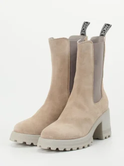 – Chelsea Boots aus Lammleder in Sandbeige*Voile Blanche Outlet