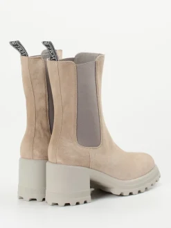 – Chelsea Boots aus Lammleder in Sandbeige*Voile Blanche Outlet