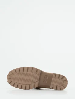 Damen Voile Blanche – Loafer aus Nubukleder mit Teddyfell