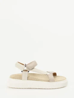 – Plateau-Sandale aus Lammleder*Voile Blanche Sale