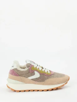 – Retro-Sneaker aus Veloursleder*Voile Blanche Discount