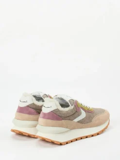 – Retro-Sneaker aus Veloursleder*Voile Blanche Discount