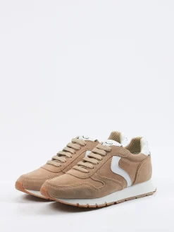 – Retro-Sneaker aus Veloursleder*Voile Blanche Best