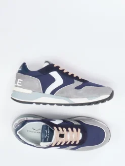 Herren Voile Blanche – Retro-Sneaker aus Veloursleder dunkel