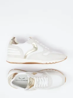 Damen Voile Blanche – Retro-Sneaker aus Veloursleder und Textil