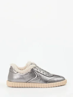 Damen Voile Blanche – Sneaker aus Metallicleder farben