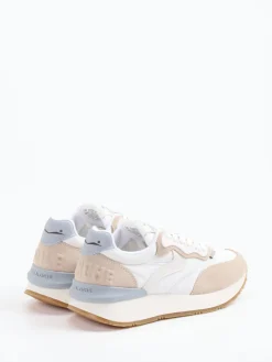 – Sneaker aus Veloursleder und Nylon*Voile Blanche Clearance