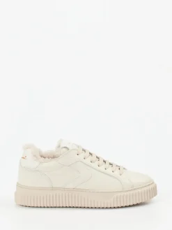 Damen Voile Blanche – Sneaker aus Kalbleder creme