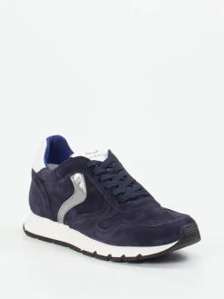 – Sneaker aus Veloursleder Dunkel*Voile Blanche Best