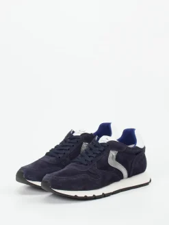 – Sneaker aus Veloursleder Dunkel*Voile Blanche Best