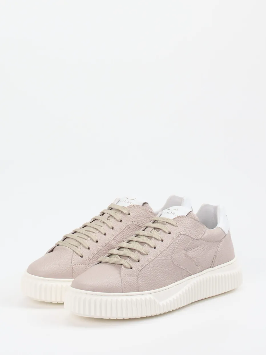 – Sneaker aus Lammleder in Taupe*Voile Blanche Best
