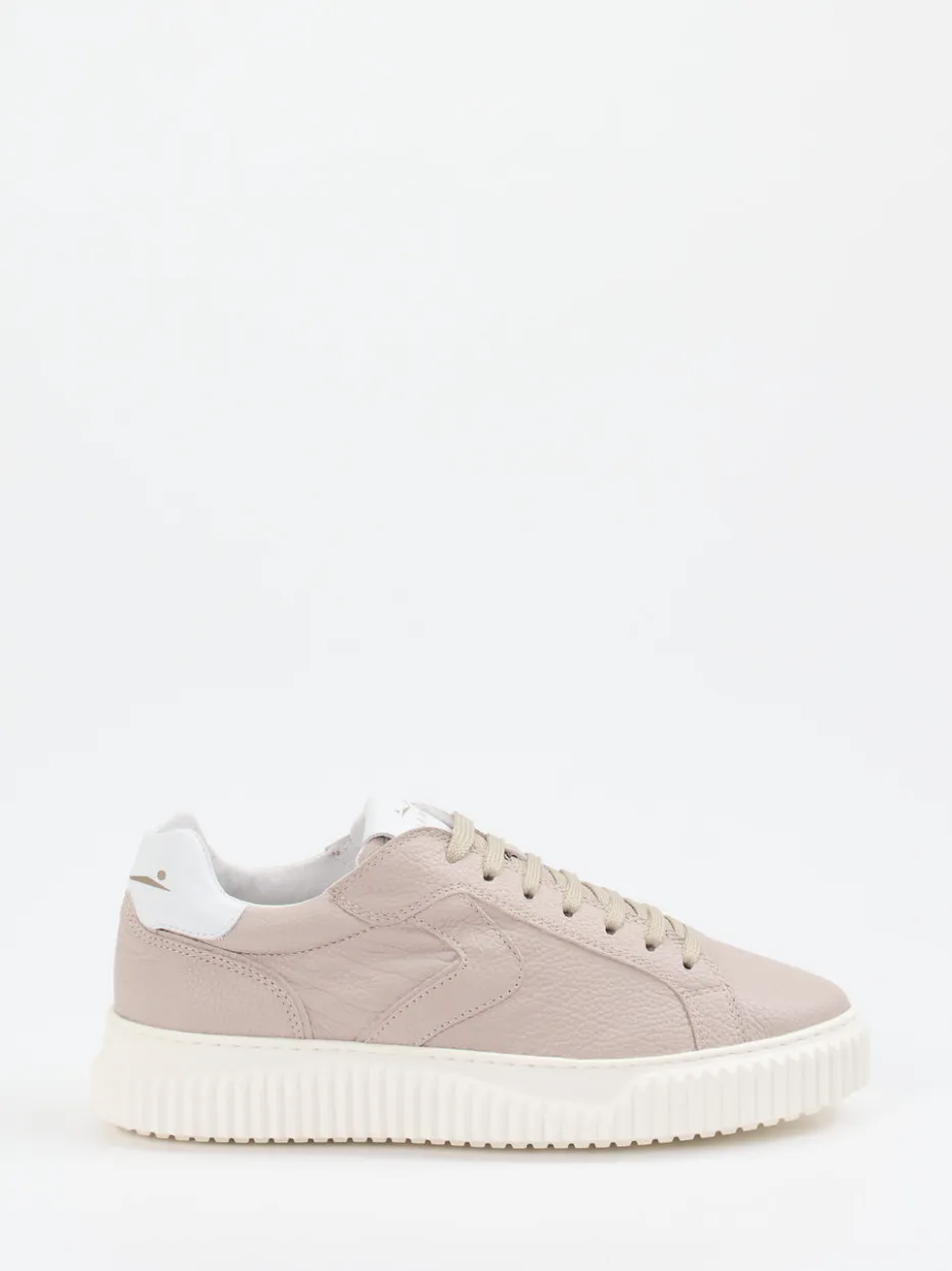 – Sneaker aus Lammleder in Taupe*Voile Blanche Best