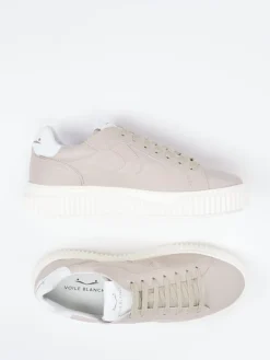– Sneaker aus Lammleder in Taupe*Voile Blanche Best