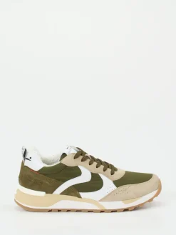 Herren Voile Blanche – Sneaker aus Veloursleder und Nylon oliv