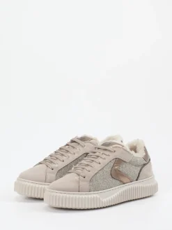 Damen Voile Blanche – Sneaker aus Veloursleder in