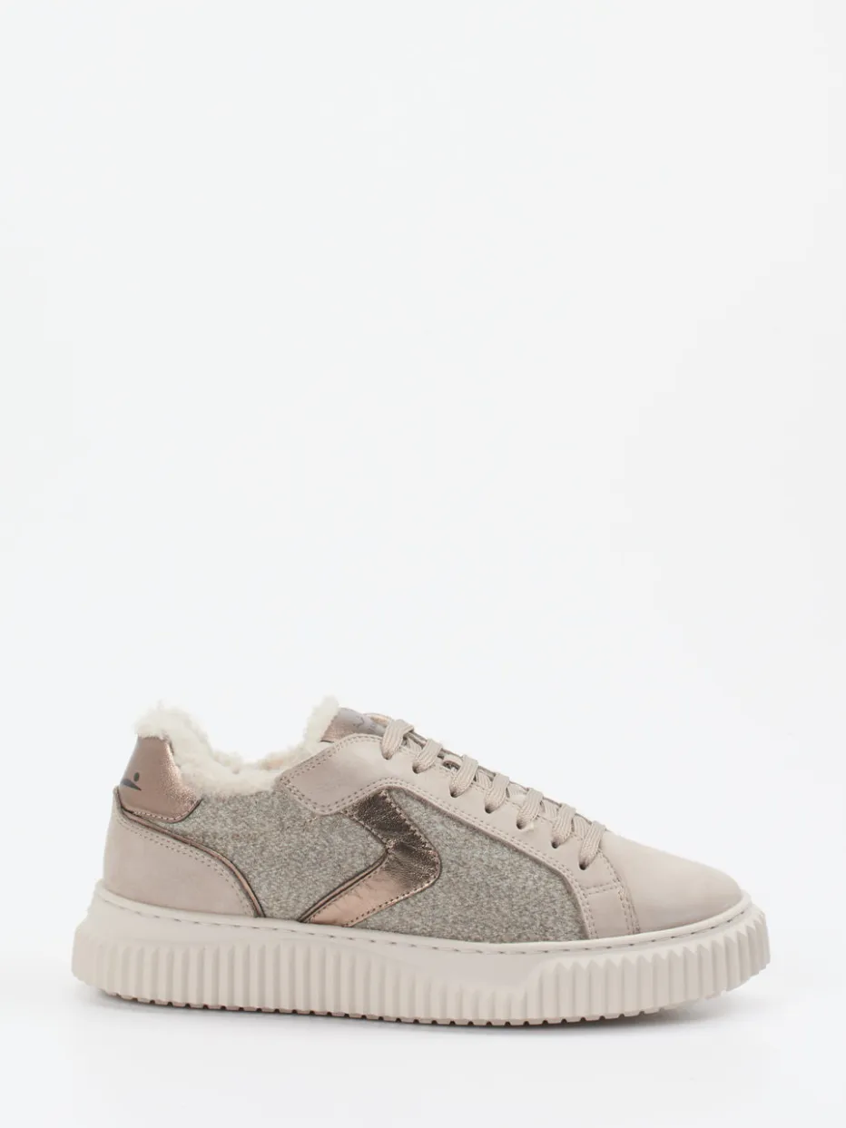Damen Voile Blanche – Sneaker aus Veloursleder in