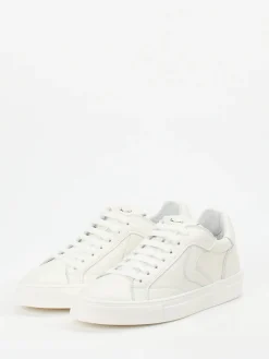 Damen Voile Blanche – Sneaker aus Kalbleder in Offwhite