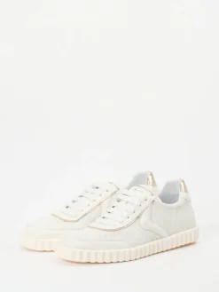 Damen Voile Blanche – Sneaker aus Lammleder in Offwhite