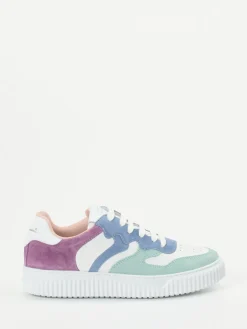 – Sneaker aus Veloursleder in Pastell*Voile Blanche Online