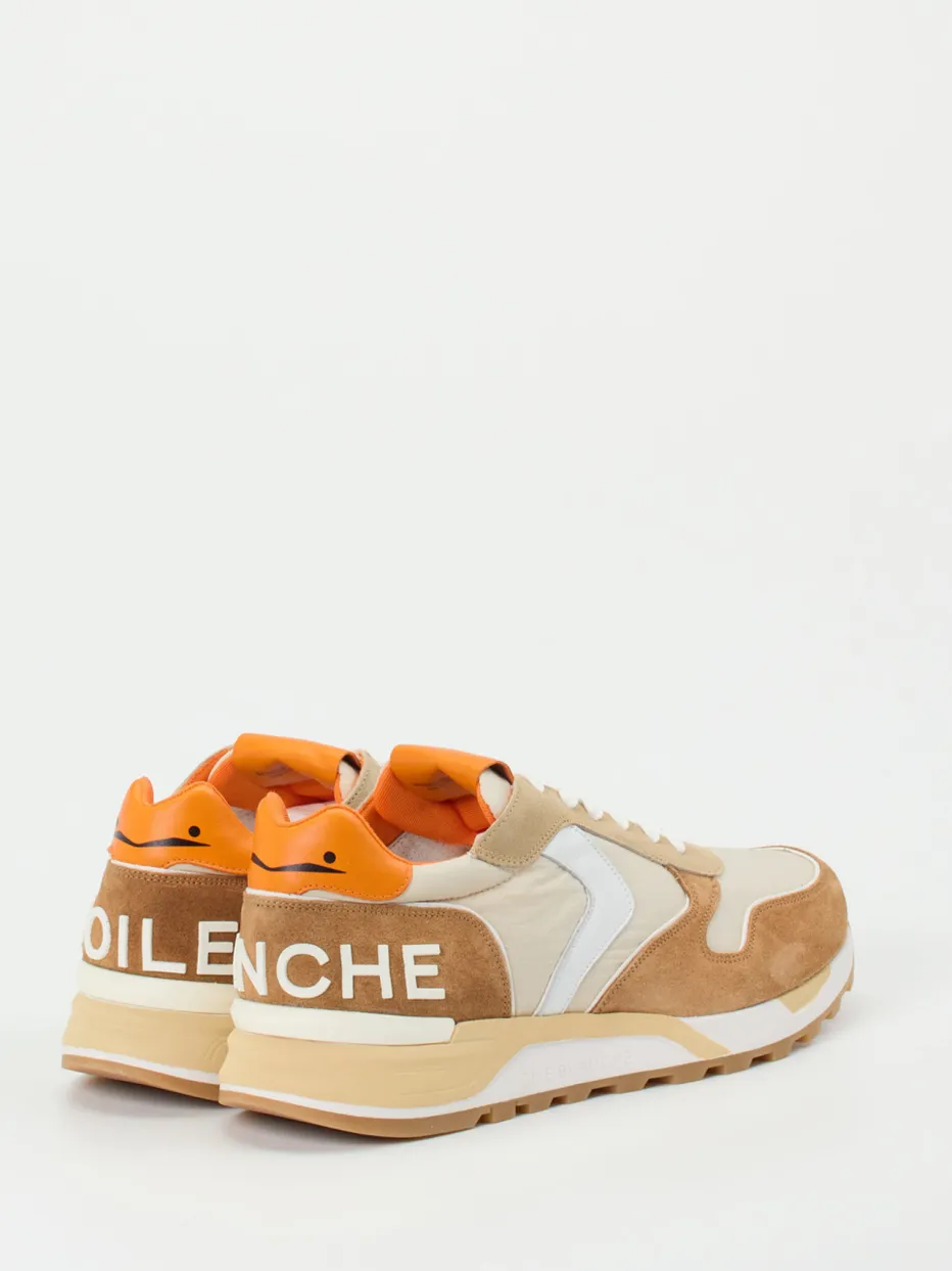 – Sneaker aus Veloursleder Beige*Voile Blanche Clearance