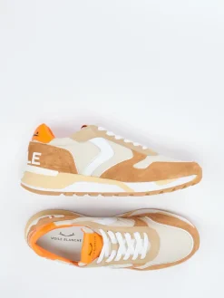 – Sneaker aus Veloursleder Beige*Voile Blanche Clearance