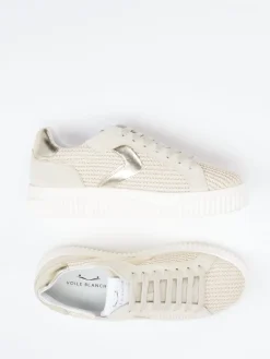 Damen Voile Blanche – Sneaker aus Textil und Veloursleder