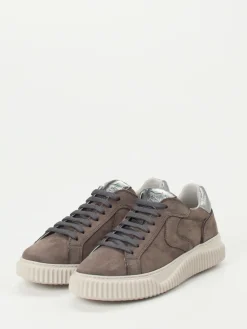 – Sneaker aus Nubukleder in*Voile Blanche Outlet