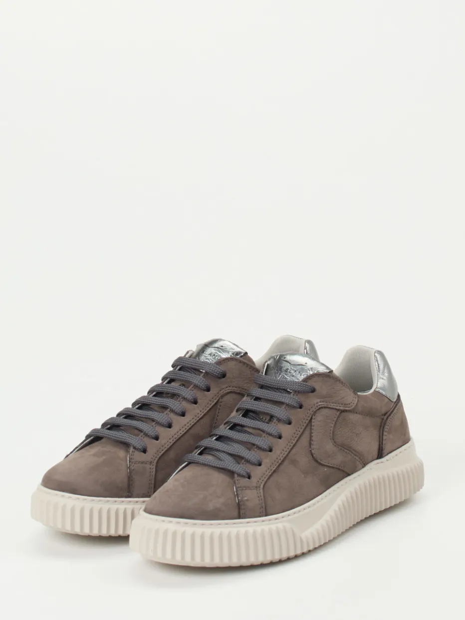 – Sneaker aus Nubukleder in*Voile Blanche Outlet