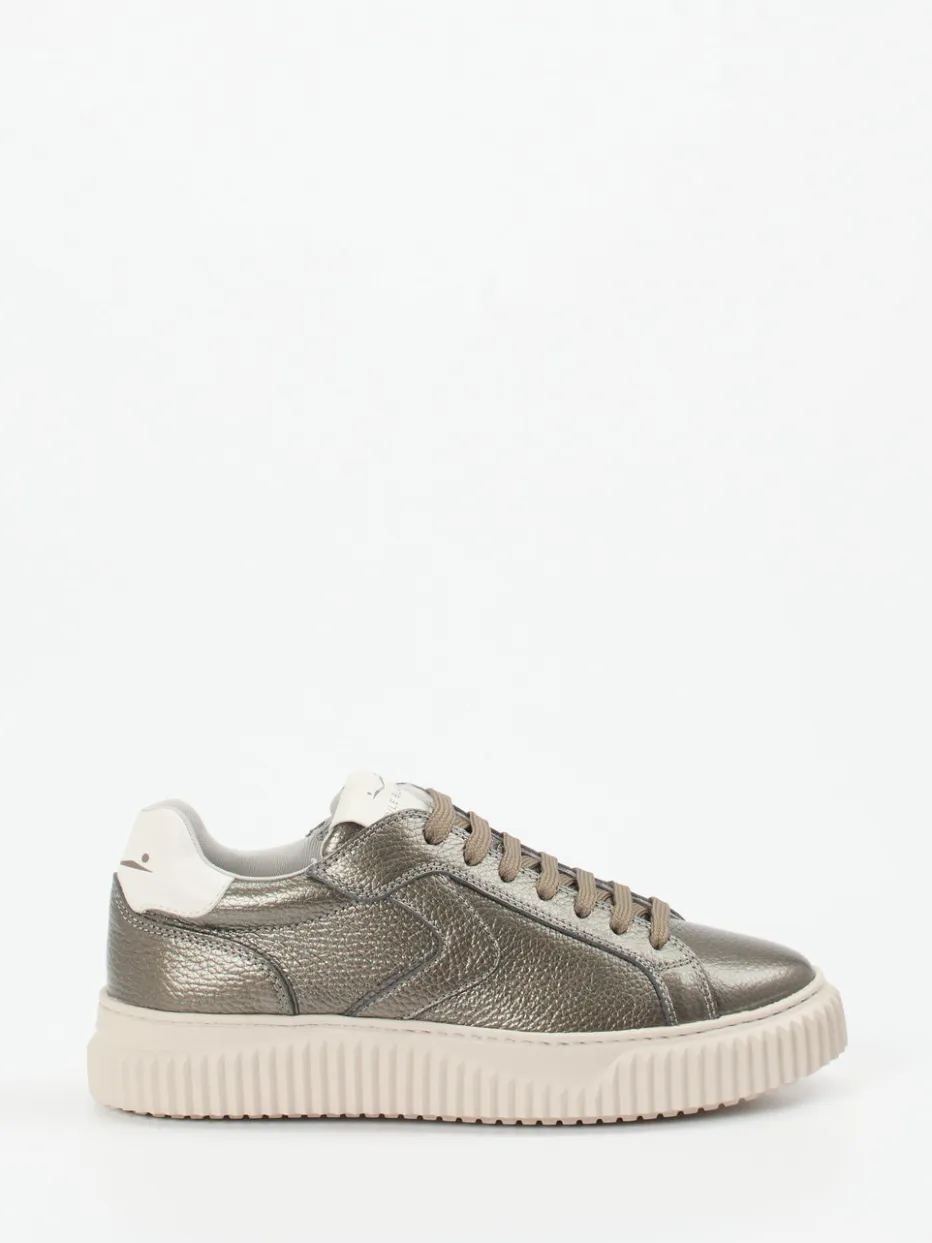 Damen Voile Blanche – Sneaker aus Metallicleder