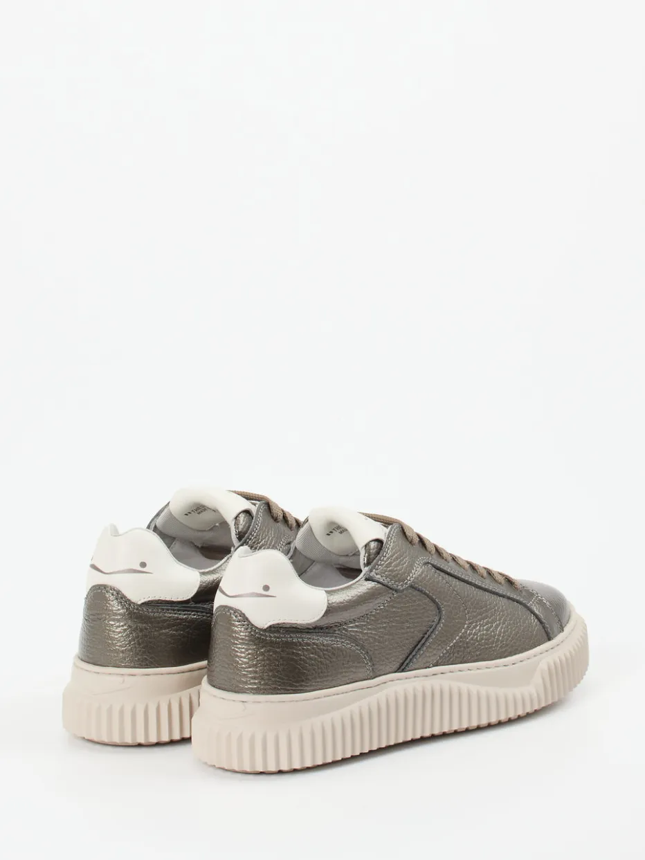 Damen Voile Blanche – Sneaker aus Metallicleder