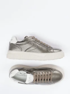 Damen Voile Blanche – Sneaker aus Metallicleder