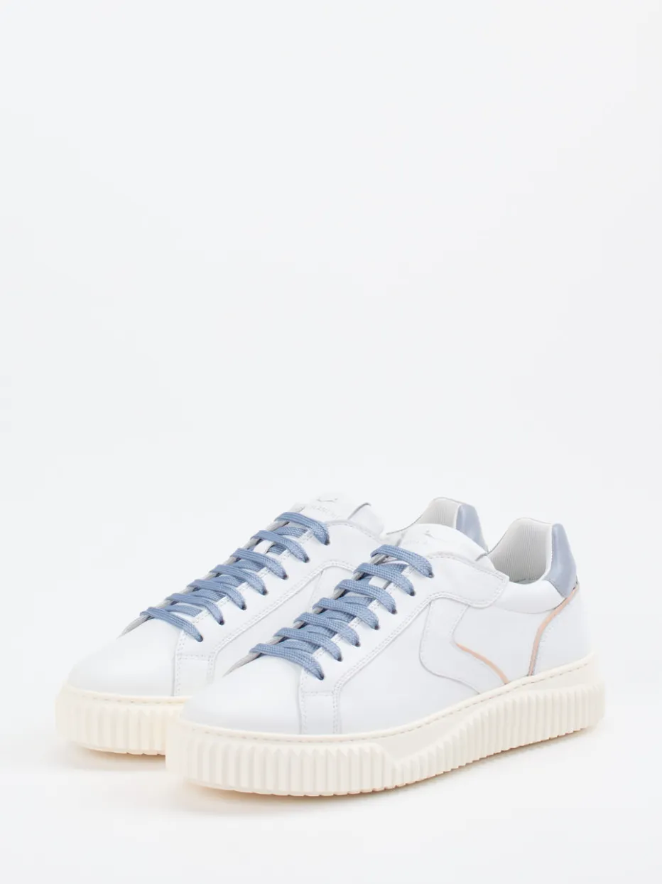 – Sneaker aus Lammleder in*Voile Blanche Discount