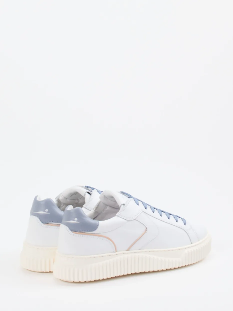 – Sneaker aus Lammleder in*Voile Blanche Discount