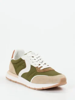 – Sneaker aus Veloursleder oliv*Voile Blanche Clearance