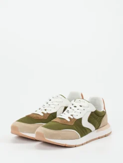 – Sneaker aus Veloursleder oliv*Voile Blanche Clearance