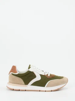 – Sneaker aus Veloursleder oliv*Voile Blanche Clearance