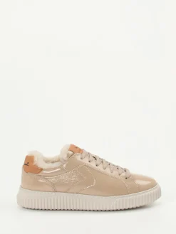 – Sneaker aus Lackleder in Beige*Voile Blanche Outlet