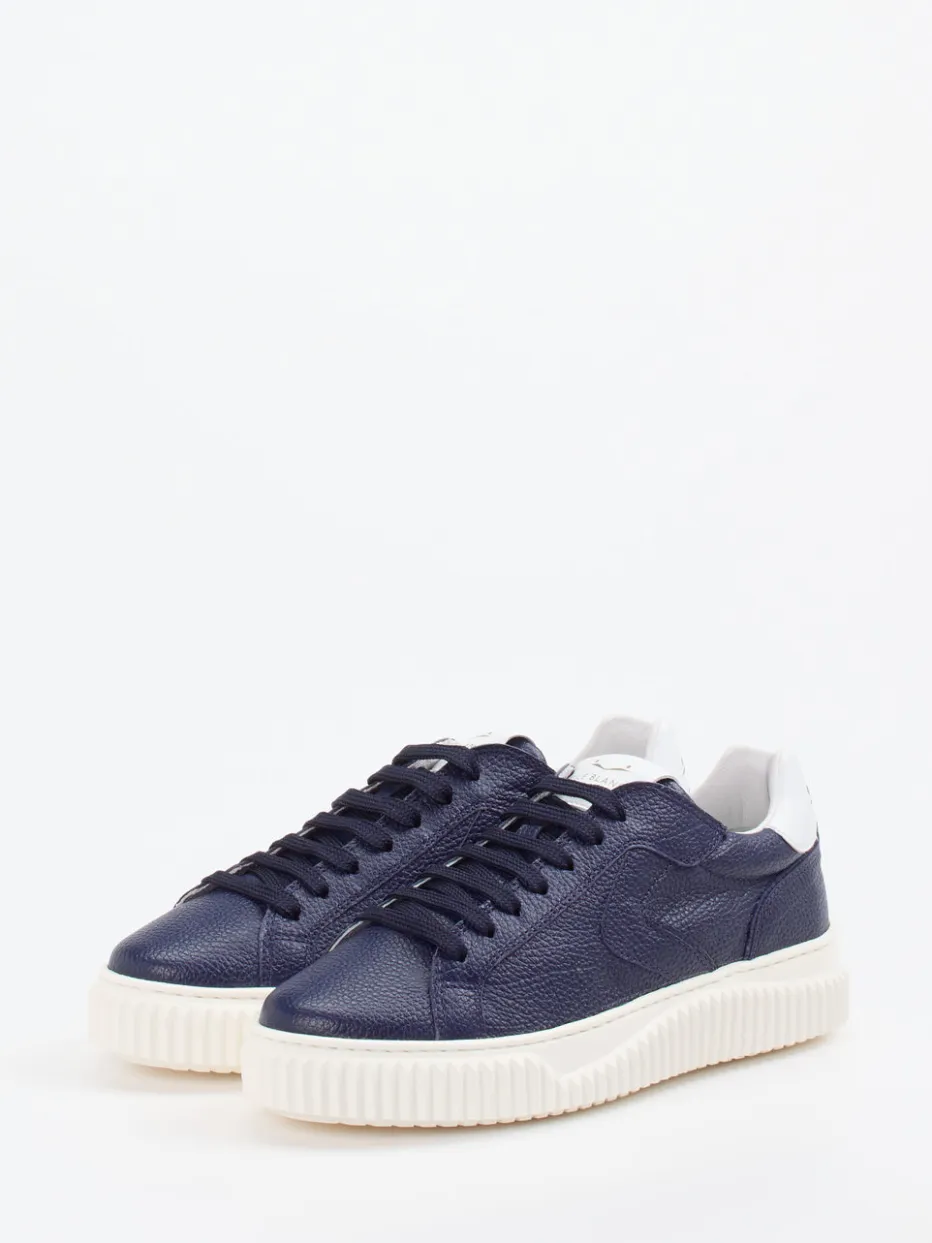 – Sneaker aus Lammleder in Navy*Voile Blanche Discount