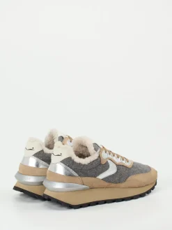 – Winter-Sneaker aus Nubukleder*Voile Blanche New