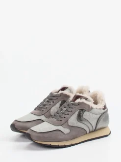 – Winter-Sneaker aus Veloursleder*Voile Blanche Sale