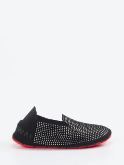 Damen Wai – Slip-On Sneaker aus Textil mit Strassbesatz