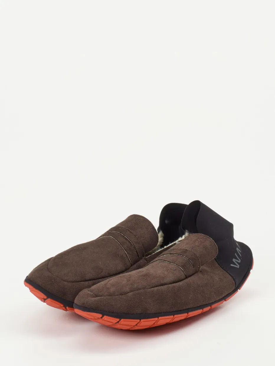 – Slipper aus Synthetik in Schoko*Wai Sale